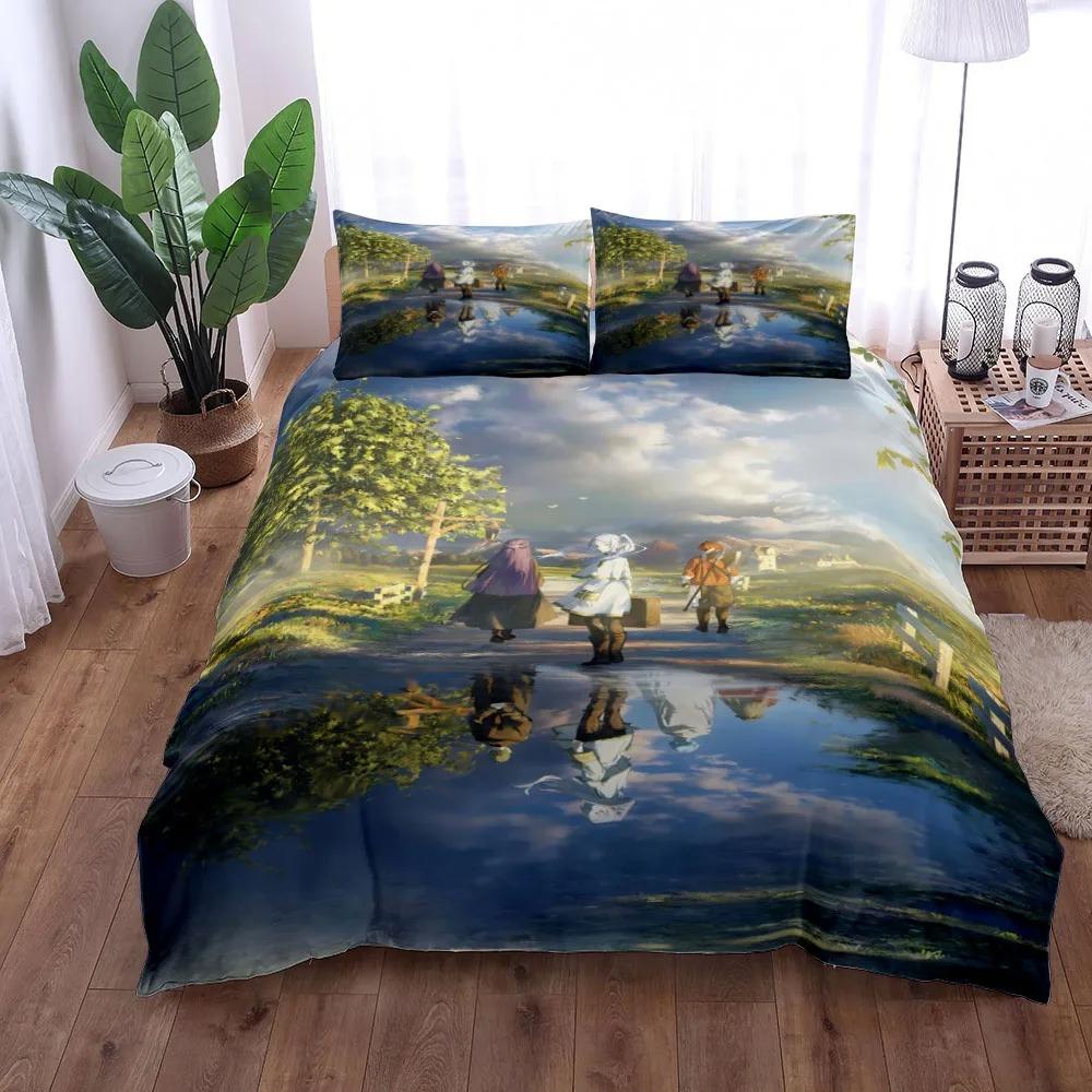 Song At Creations End Duvet Cover Set Uk Single Double King Us Twin Full Queen Size Anime Bed Linen Set