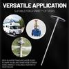 9inch Waste Valves Handle Extension Tube Rod With Handle Sewer Car Campers Waste Valves Replacement Extension Rod