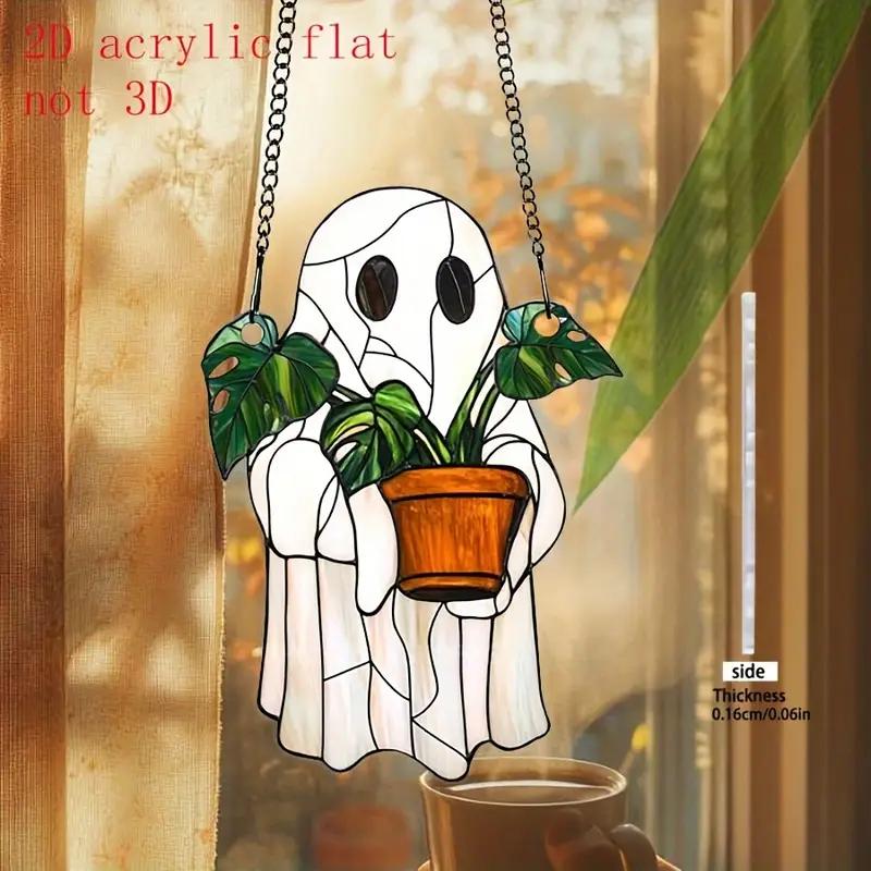 1PCS Gothic Window Decoration for Wall Festive Party Decoration Prank Props Dark Romantic Style Home Decor