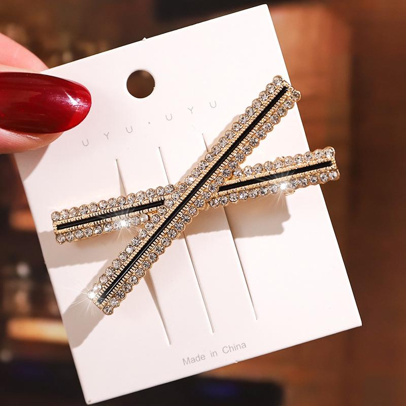 Elegant Rhinestone Hairpins Women Girls Pearl Hair Clips Pins Barrettes Accessories BB Hairclip Hairgrip Headdress