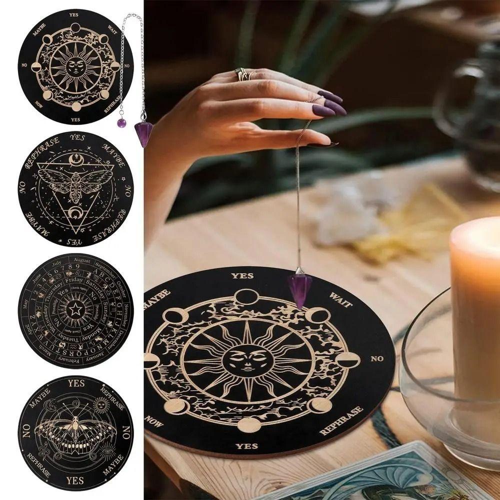 Decision Plate Star Pendulum Board Magics Meditation Message Board New Dowsing Divination Board