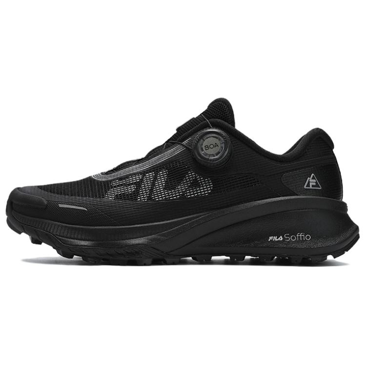 

New FILA LYNX BOA Abrasion Resistant Low Top Running Shoes Women s Black A12W531204F-AB 38.5