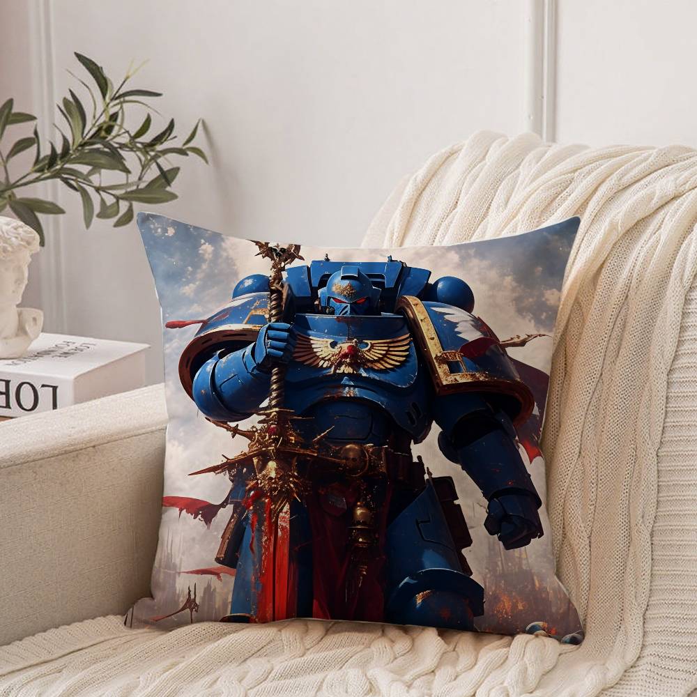 HOT Games W-WarhammerS Pillow Case Home Decor Throw For Sofa Bed Car Room Decor Gift Idea