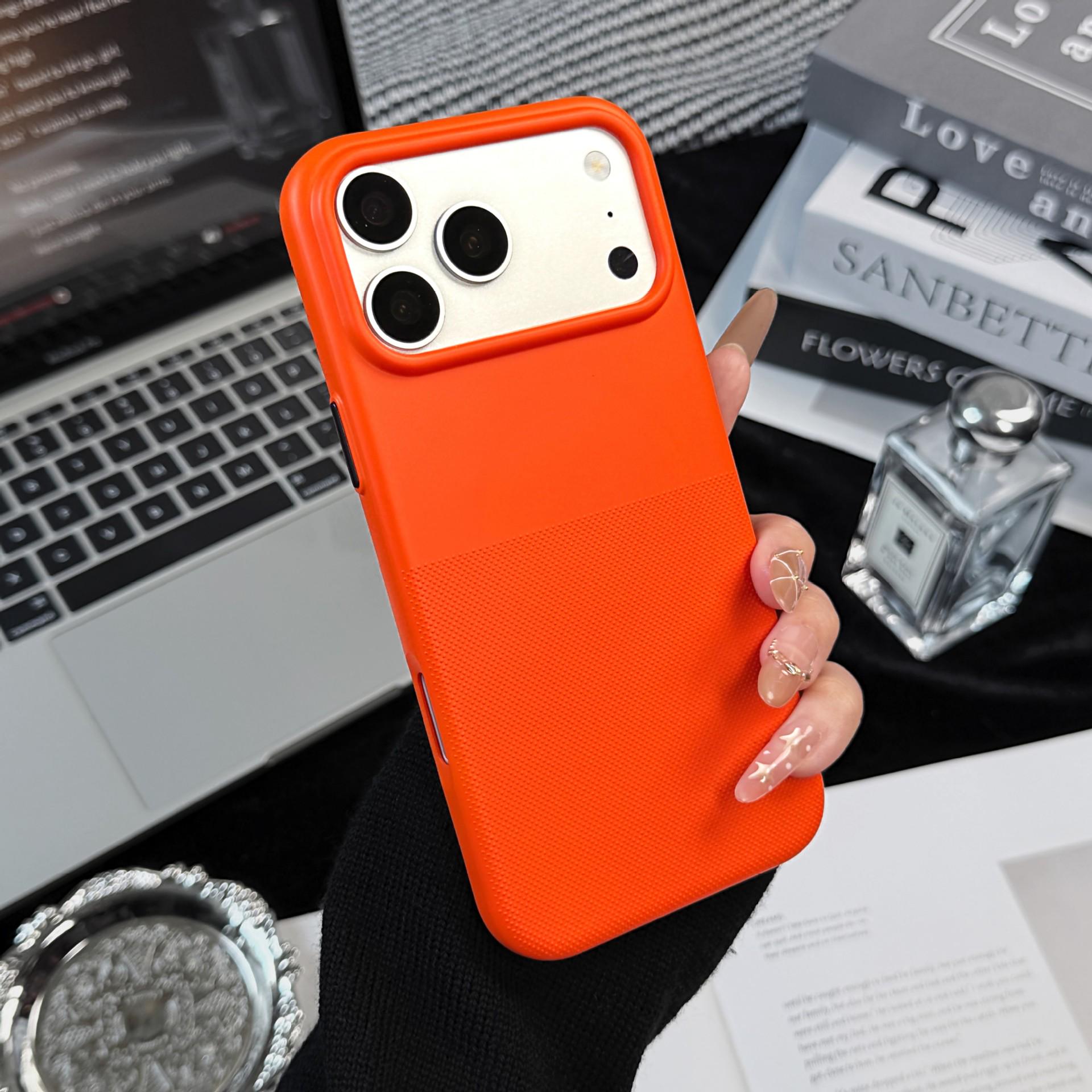 

Apple 17 Pro Max Case: Dot Pattern, Magnetic Absorption, Anti-Slip, Skin-Feel, Matte Finish, High-Grade Protection for iPhone 16. iPhone 12