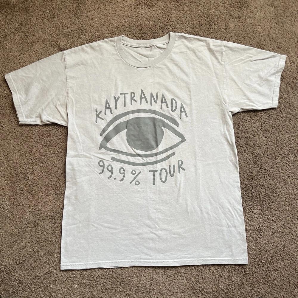 2016 Kaytranada 99% TOUR REPRINTED WHITE T SHIRT FULL SIZE S-5XL Unisex T-Shirt XL