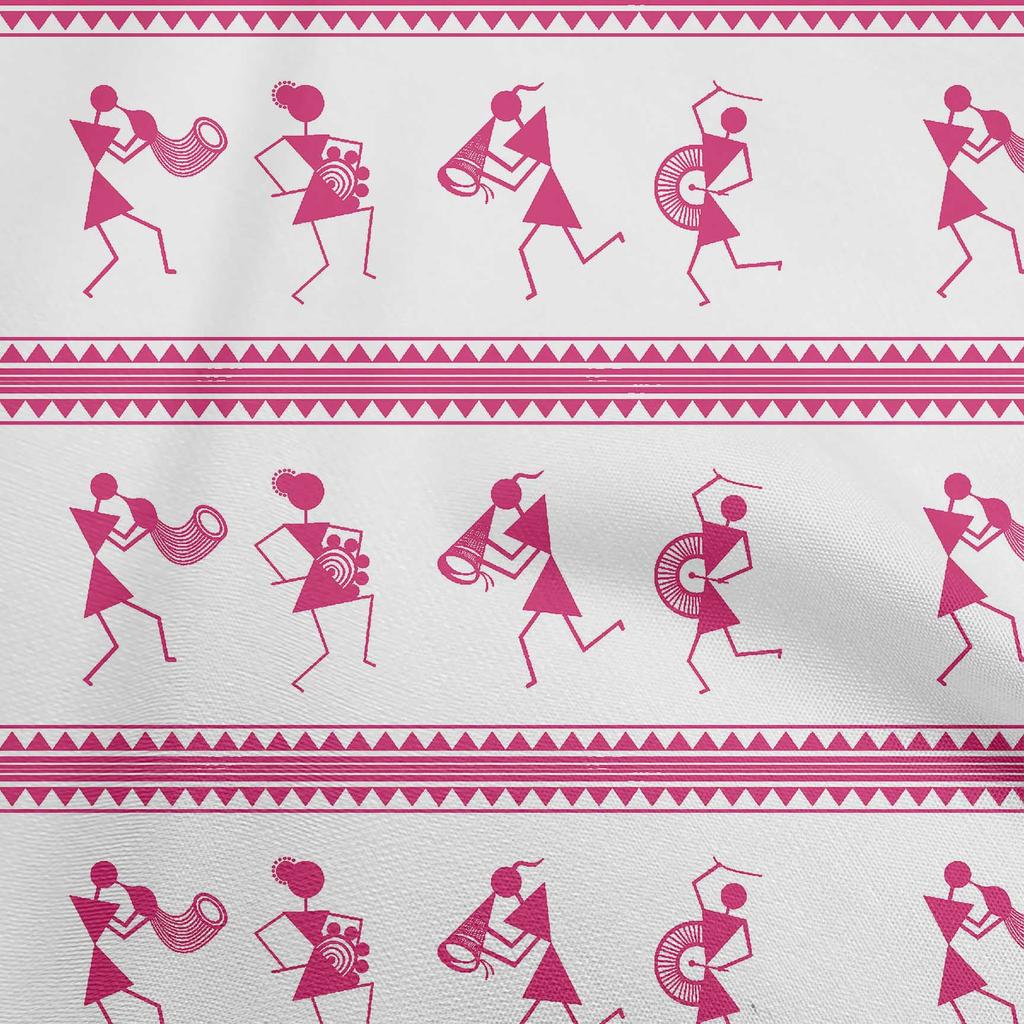 oneOone Cotton Poplin Crimson Red Fabric Asian Floral Block Craft Projects Decor Fabric Printed By The Yard 42 Inch