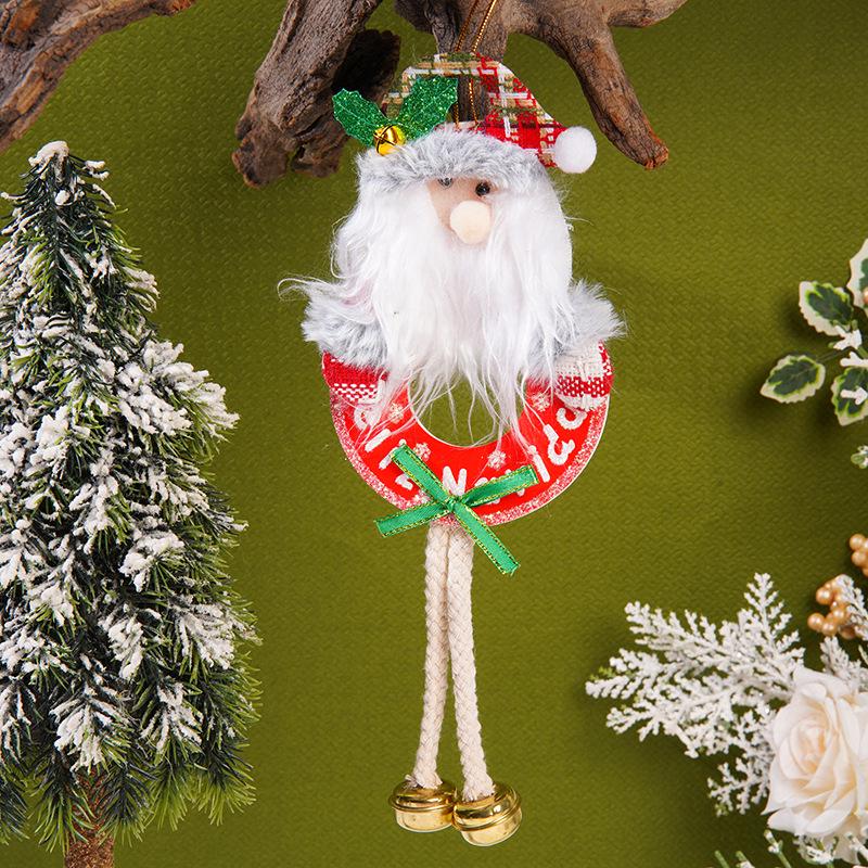 Christmas Fabric Doll Ornaments Collection - Small Hanging Tree Decorations & Gifts
