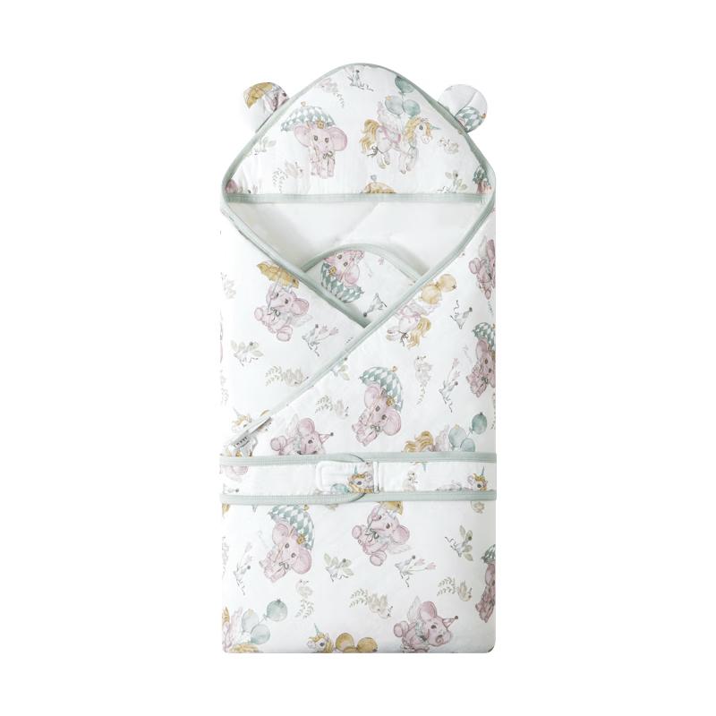 EMXEE Baby Mulberry Silk Swaddle Blanket