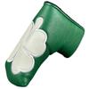 Golf Putter Cover Großes Kleeblatt Gerade Quadratisch, Magnetverschluss Golfzubehör 2026