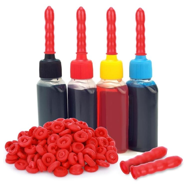 Caulking Tube Caps Reusable Moisture Barrier For Construction Materials Sealing and Preserving Open Caulking Tube