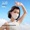 Women's Gradient Summer Sunscreen Mask - UV Protection, Breathable, Cool, Riding Face Cover