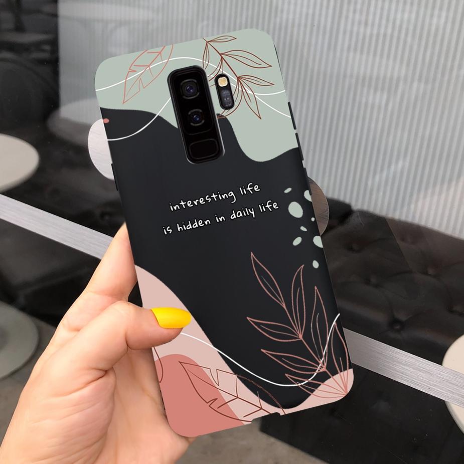 Für Samsung Galaxy S9 Plus Hülle Neue Mode Kunst Bemaltes Cover Weiches Dünnes TPU Handyhülle Für Samsung S9 S9+ Galaxy S 9 Hülle Coque