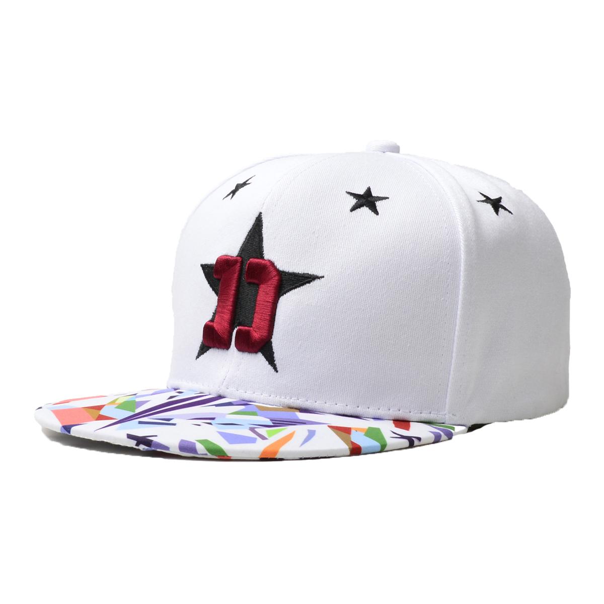 

NORTHWOOD 2 Colors Stars Hip Hop Snapback Hats for Men Women Flat Edge Hat Outdoor Snapbacks Caps Bone Casquette Snapback Trucker Hats 56-62 cm білий