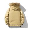 Casual Men's Cotton Jacket Hooded Design Versatile      Winter Warm