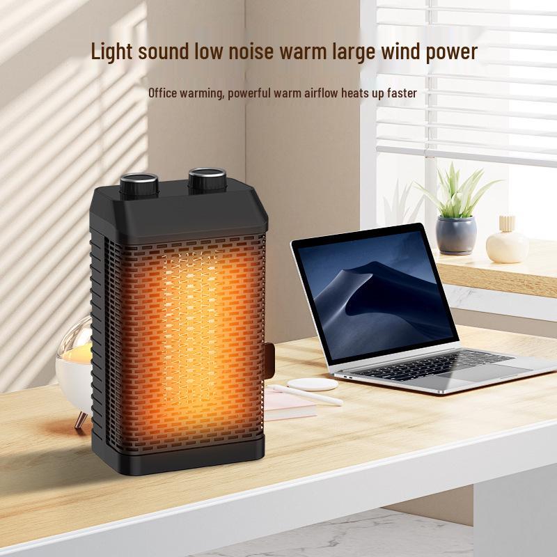 Compact PTC Desktop Heater: Quick-Heating, Intelligent Oscillation, New In Stock