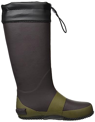 Okamoto RM-4302 Rollable Work Boots with Storage Bag, Perfect for Outdoor Activities, Festivals, and Gardening, Dark Brown, Size 27.0 Cm, 2E, Unisex