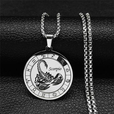 Halskette mit 12 Sternbildern, Sternzeichen-Halskette für Männer und Frauen, als beste Freundin, Geburtstagsgeschenk, Anhänger-Schmuck