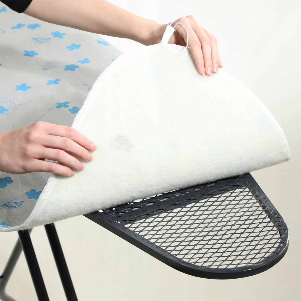 KADAX Pokrowiec Na Deskę Do Prasowania Naciągany Podkład 140x55cm Kwiaty