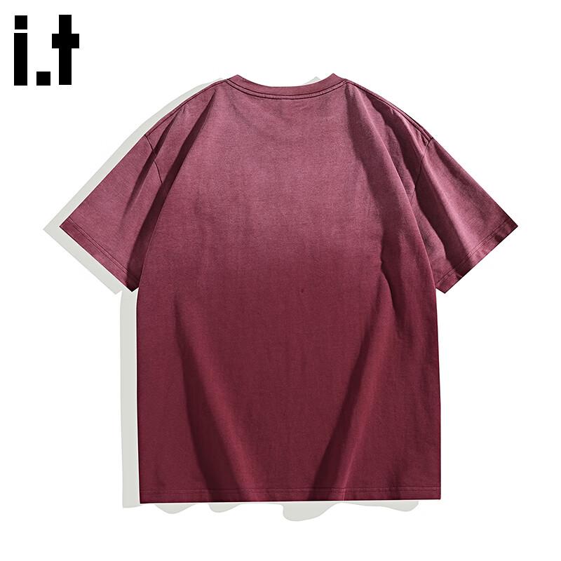CHOCOOLATEit Gradient Cotton Short-Sleeve T-Shirt