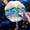 50mm*2m/roll Colorful Starry Sky Cloud washi Tape DIY Scrapbook Background Decoration Album Envelope Diary Marking Stationery