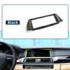 For BMW 5 Series F10 F18  ID4 Painted Piano Black Radio Frame LCD Display Screen Decorative Frame  10.25 Inch  6.5 Inch Display