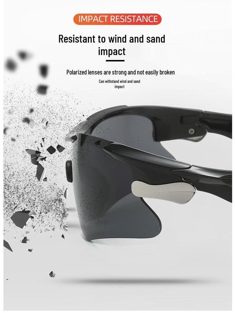 European & American Cycling Sunglasses - Outdoor UV Protection, Colorful 9206 Sports Sunglasses.
