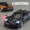1:36 Pagani Huayra Dinastia Alloy Sports Car Model Diecast Metal Toy Car Model Sound Light Collection Children Gift F562