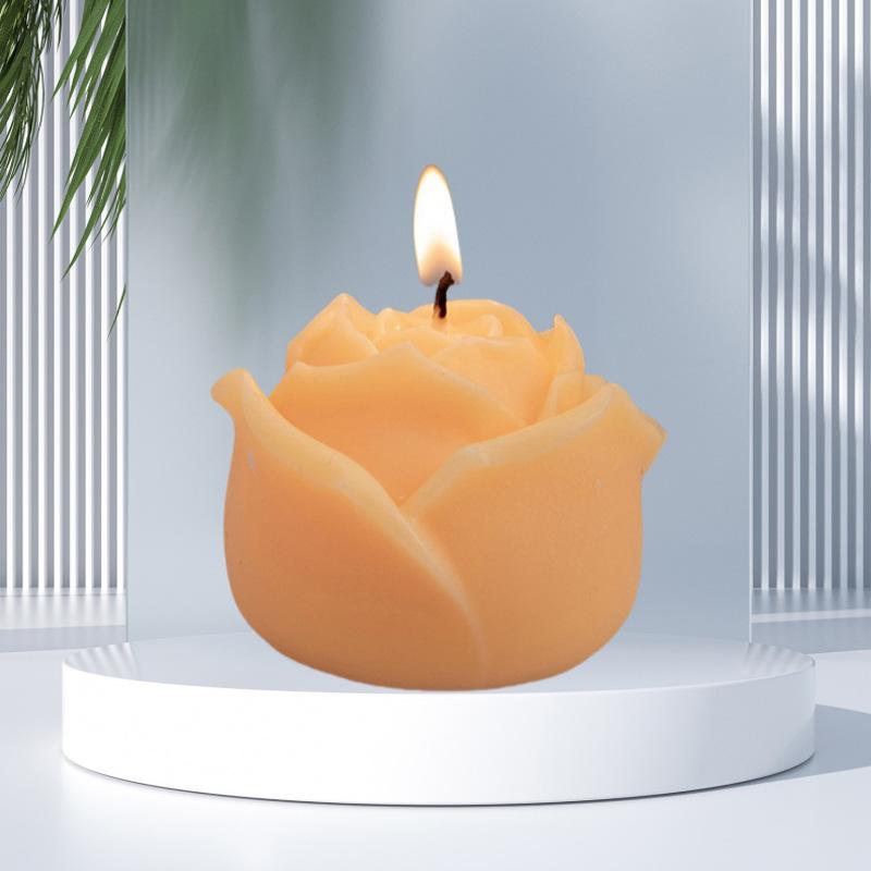 Rose Scented Candle Home Creative Scented Candle Ornaments Mother's Day Souvenir