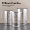 Acrylic PC Graduated Measuring Cup