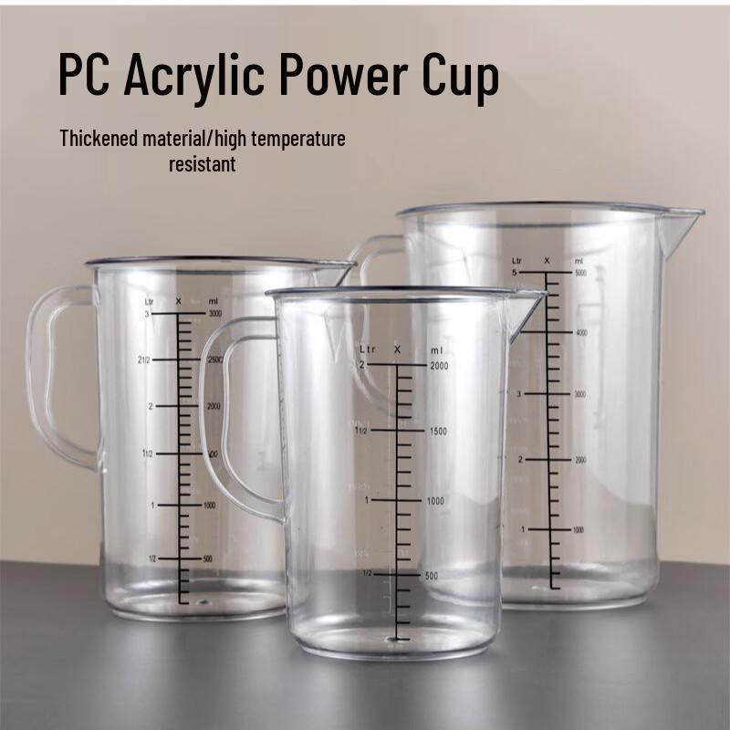 Acrylic PC Graduated Measuring Cup