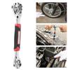 8 In 1 Socket Wrench Rotatable MultiFuntion Reparing Hand Tools with Magnet 821