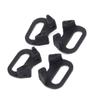 4Pieces Camera Strap Conversion Ring Metal Triangle Shoulder Strap Connection Buckle Camera Buckle Replacement