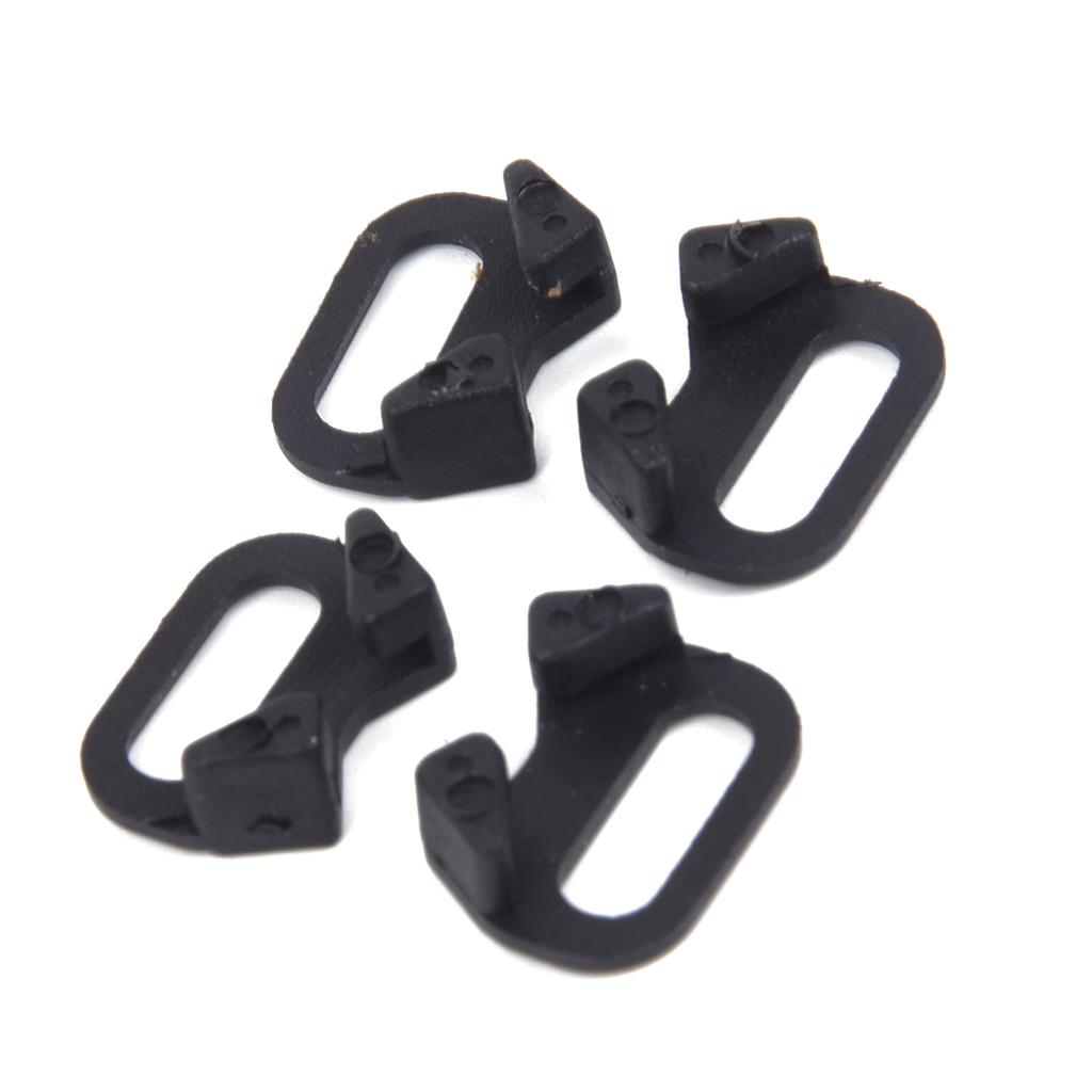 4Pieces Camera Strap Conversion Ring Metal Triangle Shoulder Strap Connection Buckle Camera Buckle Replacement