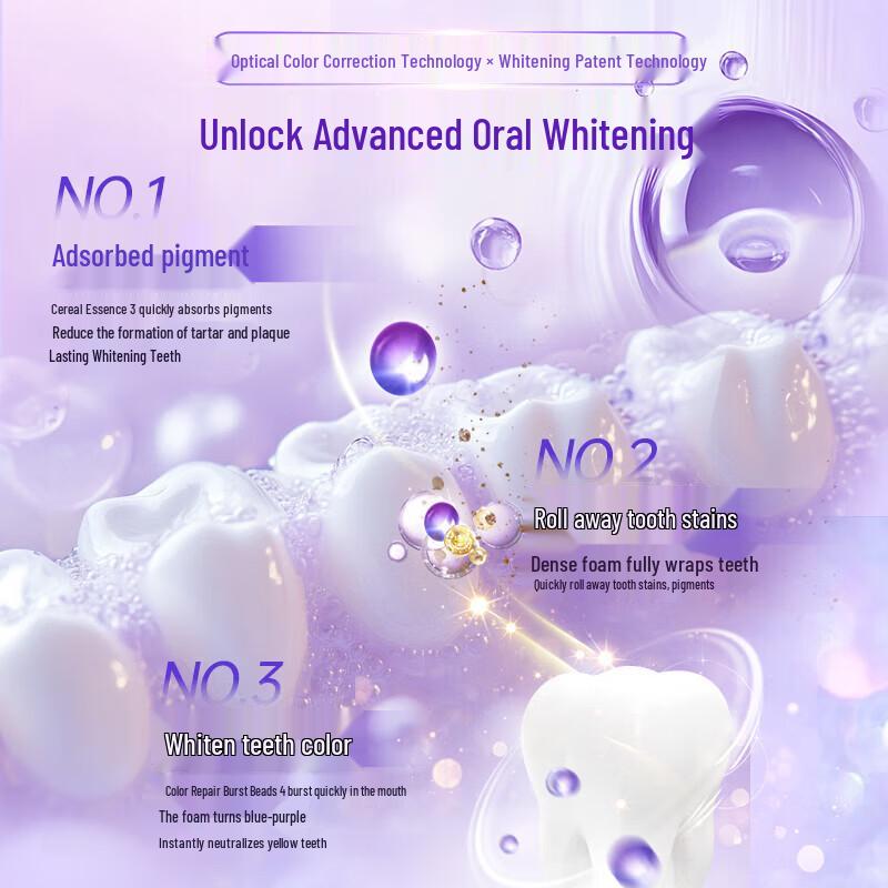 Blispring Optical Color Correcting Whitening Toothpaste