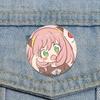 32/44/58mm SPY × FAMILY Badge Cute Anime Anya Forger/Damian Lapel Pins 58mm Round Brooch for Backpack Clothes Accessories Fan Jewelry Gift