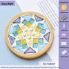 DIY Mosaic Coaster Kit for Kids: Creative Father's Day Craft