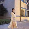 Premium long hooded knitted cardigan autumn and winter thickened lazy wind soft waxy big sweater jacket women