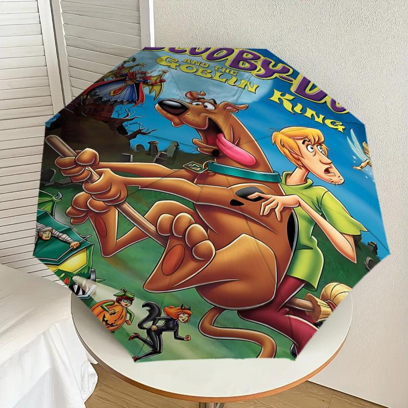 1PC Scooby-Doo Goblin King Umbrella-8-Rib Reinforced, Automatic Open, Lightweight & Durable, Cute Fashion Accessory for Outdoor, D2640