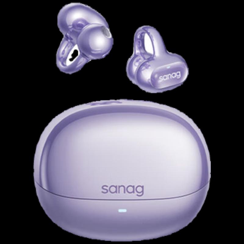 SANAG AI Bluetooth Ear Clip Headphones