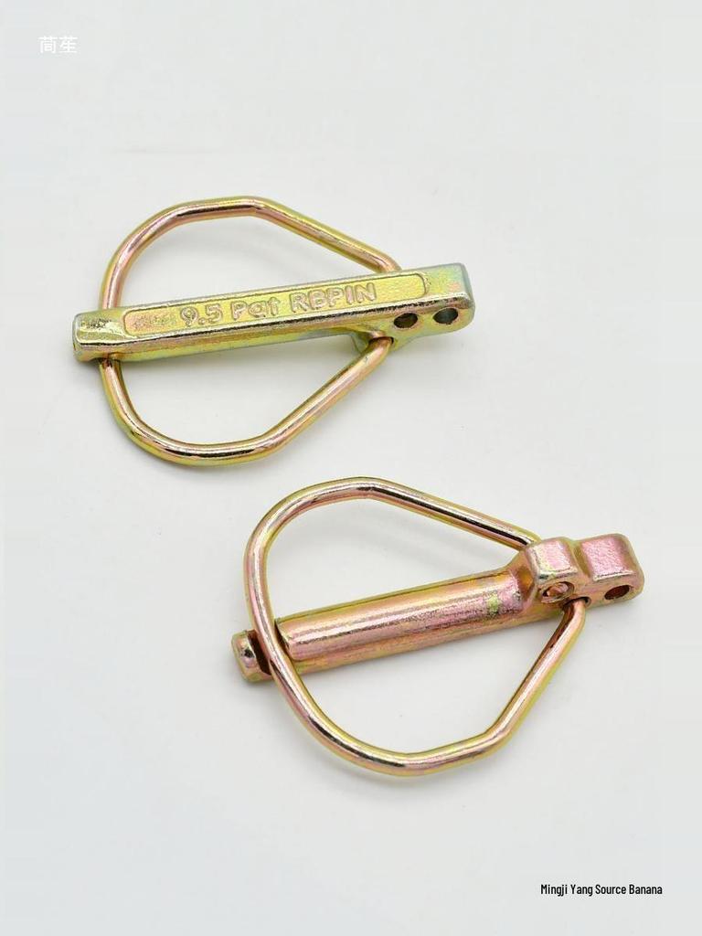 DIN11023 Heavy Duty Lynch Pin Safety O-Pin Rotary Tiller Hitch Spring Pin.