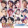 40x50cm Painting By Numbers Korean Stars Paint By Numbers On Canvas DIY Number Painting Portrait Home Decor