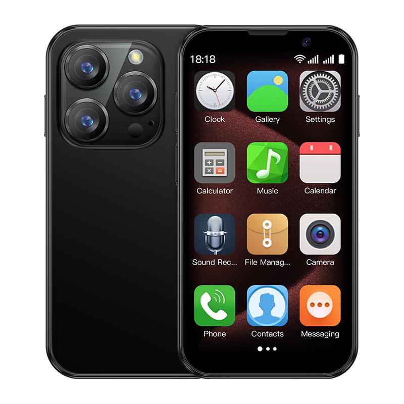 SOYES XS18 PRO 3G Mini Smartphone 3.0inch MTK6580 Quad Core 2GB RAM 16GB ROM Dual SIM 2MP Type-C Bluetooth Mp3 WIFI Face ID WCDMA Android CellPhone