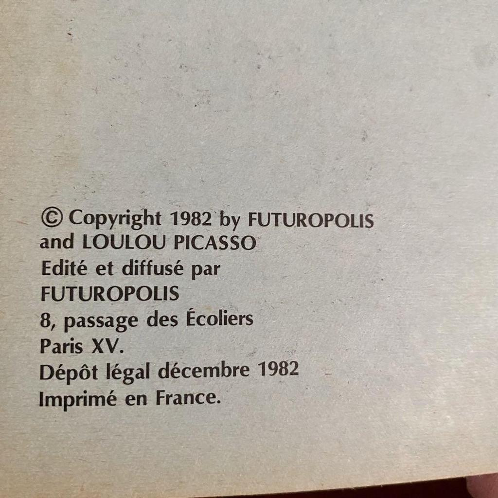 [USED] AGREABLE Loulou Picasso Limited to 1000 copies