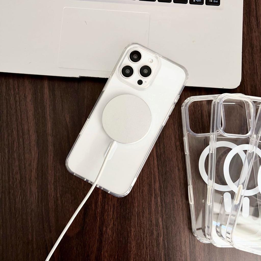 Applicable To Apple 16 Smart AI Touch Phone Case IPhone 16PM Magnetic Acrylic Camera Button Protection Case