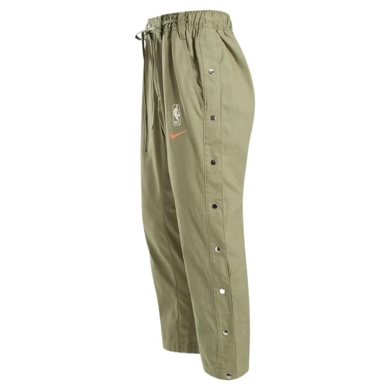 Nike Team 31 NBA Comfortable Soft Fashion Casual Pants Men Bottoms Olive-Green Orange-Red FQ3601-276