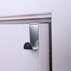 Z-shaped Door Back Hook Nail Free Door Back Coat and Hat Hook Bag Hanger S Hook Color Seamless Hook 2 Sets