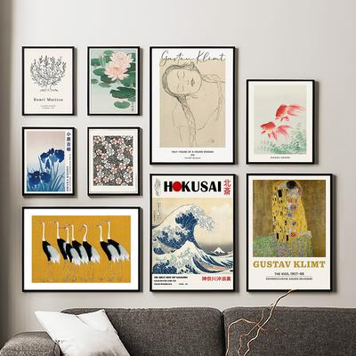 Lotus Fish Crane Henri Matisse Posters And Prints Wall Art Canvas Painting For Living Room Japanese Style Decorative Pictures