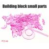 3D heart shaped crystal puzzle educational toy