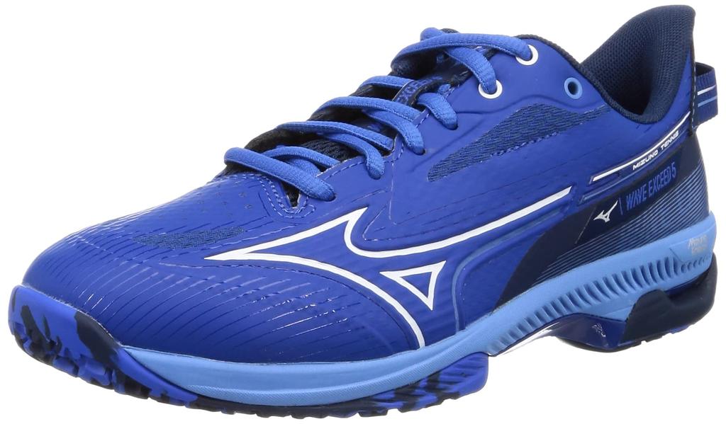 Tennis Shoes Wave Exceed 5 SW OC cm 4E [Mizuno] Blue/White/Navy 25.5