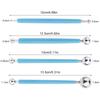 Embossing Pattern 4 Pcs Point Drill Creasing Pen With DIY Ball Styluses Tools Spiral Double Head Clay Sculpting Tools